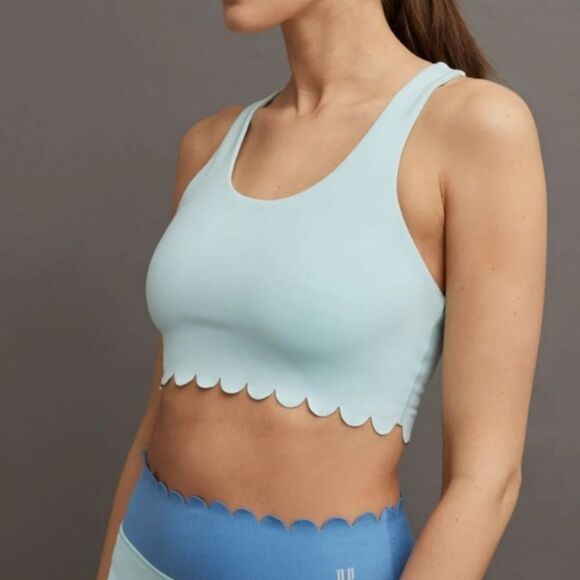 NWT EleVen By Venus Williams Pretty Power Sports Bra & Legging Set Ice Blue - Picture 5 of 16